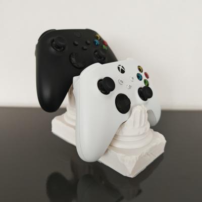 Yunan Sütunu Tasarımlı Çift Konsol Kolu Standı (PS ve XBoX)